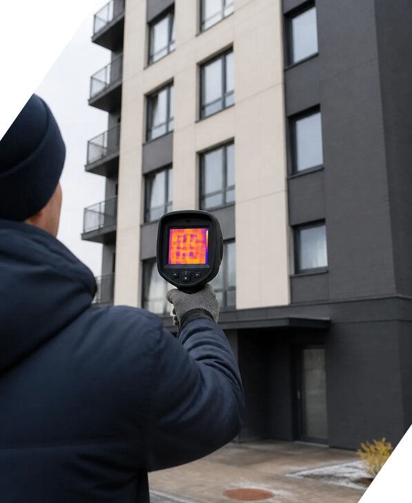 Тепловизионное обследование зданий в Видном от 5175 р. | ЭкспертизаРоссия