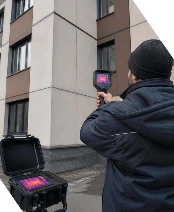 Тепловизионное обследование зданий и сооружений в Видном